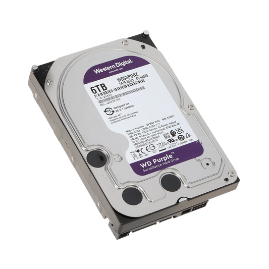 WD 6TB HDD Purple Surveillance OEM Internal Hard Drive WD60PURX
